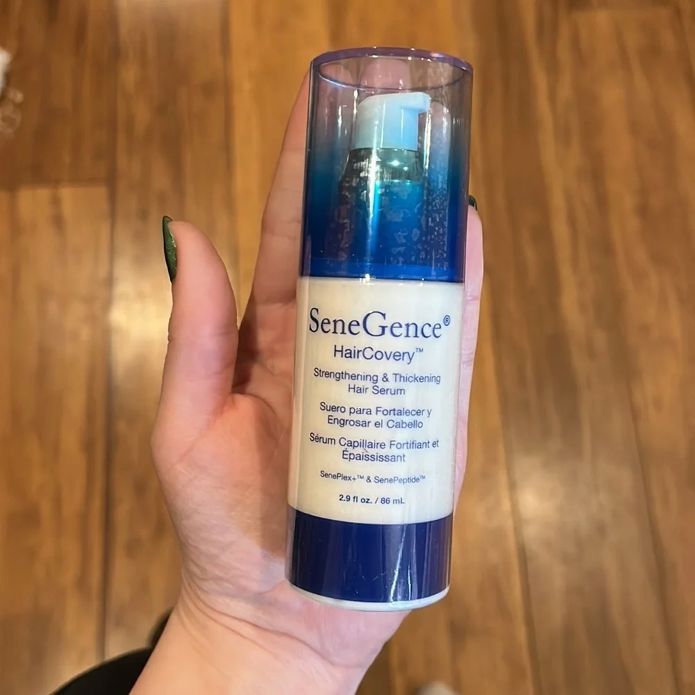 NWT SeneGence Haircovery Strengthening & Thickening Hair Serum